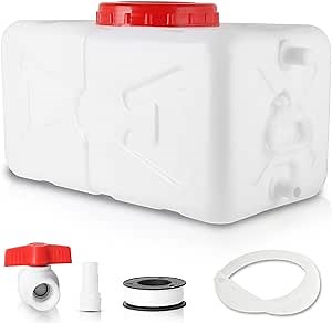 Water Tank Large Capacity Water Tank,camping water tank,Large Plastic Water Storage Tanks with Faucet Plastic Water Storage Cube, for Outdoor Camping Picnic Hiking Car Driving Home Emergency ( Size :