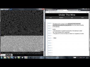 UnderTheWire Cyborg Walkthrough