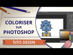 Coloriser son dessin sur Photoshop - Tuto Dessin