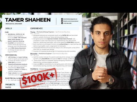 The Resume that Got me My First Engineering Job