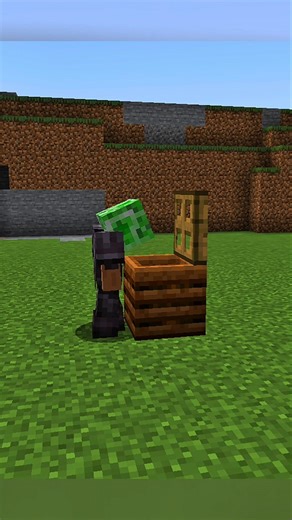 Surviving in a 1 Block Composter #Minecraft #Shorts