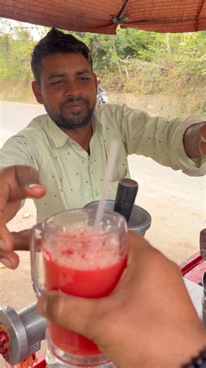 ₹40/-jammu most #viral fresh juice #trending #food ‪@The_Food_Monk‬ #streetfood #foodie
