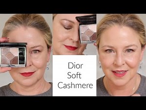 NEW Dior 5 Couleurs Eyeshadow - "Soft Cashmere" Review & Look. Crepey lid friendly?