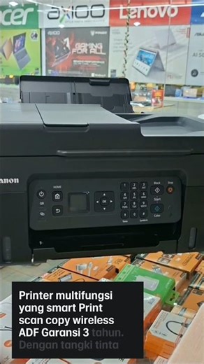 printer ADF Canon G 4770 print scan copy wireless adf#plazabitcom #printer #canonindonesia #canon