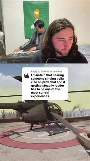 Singing Bella Ciao in a New Octave While Gaming