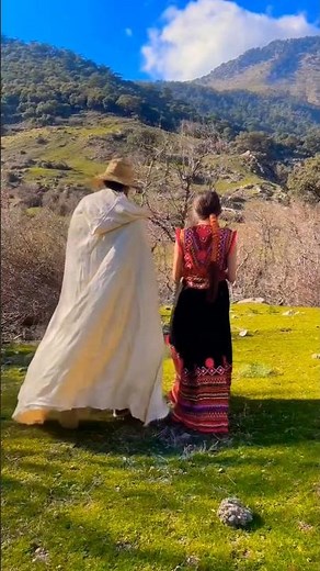 Kabyle Traditional Clothing: Burnous and Kabyle Dress