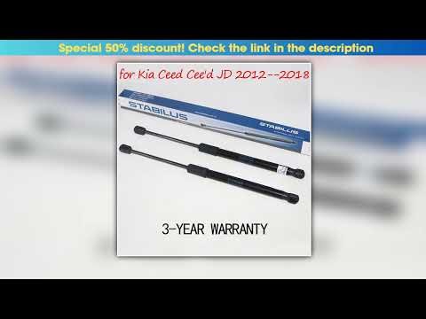Qty2 Trunk Struts for KIA CEED CEED JD 20122018 Rear Tailgate Boot Gas Springs Struts Shock Lift
