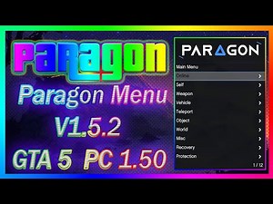 GTA 5 1.50 PC - Paragon V1.5.2 Platinum Edition [Undetected]