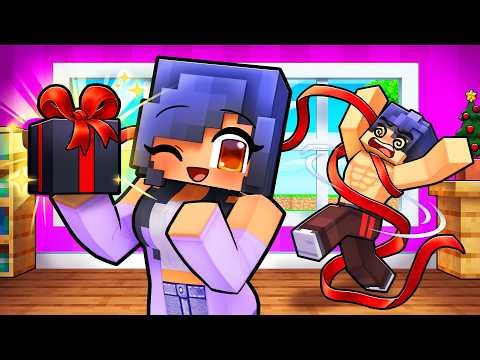 Making my FRIENDS into PRESENTS in Minecraft!