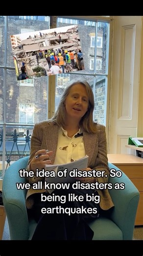DPU_BUDD on Instagram: "Hear from Professor Cassidy Johnson as she introduces her optional module Disaster Risk Reduction in Cities, part of the MSc Building and Urban Design in Development (BUDD) at the Bartlett DPU. In this module, students explore how cities understand, produce, and respond to risk, from climate change and extreme events to inequality, infrastructure failure, and everyday urban vulnerabilities. Through case studies, critical theory, and hands-on urban analysis, the course ref