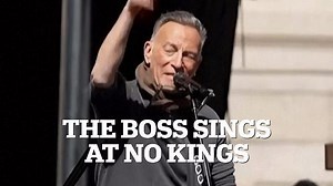 Bruce Springsteen lauds MN 'courage' as he sings at No Kings
