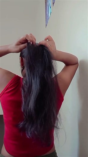 messy bun for summer #glowingskin #hairstyle #ytshorts