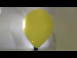 #119 BTP - huge yellow balloon blow to pop