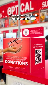 Declutter your space and give your old glasses a second life! Your local Costco Optical department has a donation box for your prescription glasses, frames, and sunglasses. Drop them off on your next visit! 👓 *** Désencombrez votre espace et donnez une deuxième vie à vos anciennes lunettes! Le Centre d’optique de votre entrepôt Costco a une boîte pour les dons de lunettes avec ordonnances, montures et lunettes de soleil. Apportez-les lors de votre prochaine visite! 👓 | Costco Wholesale Canada