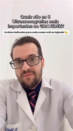 Wanderson Morais on Instagram: "Um #tbt pra lembrar a vocês das principais Ultrassonografias na gravidez! 1. USG Transvaginal: até 10 semanas (também pode ser recomendada posteriormente para medida do colo uterino - Cervicometria) 2. USG Morfológica do 1° trimestre: preferencialmente entre 12 a 14 semanas 3. USG Morfológica do 2° trimestre: preferencialmente entre 20 a 24 semanas 4. USG 3D: preferencialmente entre 26 a 32 semanas 5. Ecocardiografia fetal: em torno de 28 semanas 6. USG Obstétrica