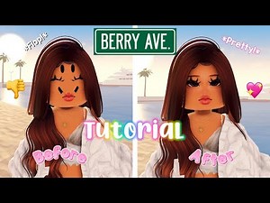 Berry Avenue Face Tutorial 🎀 | How to Get the Cheeks Head
