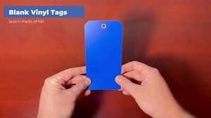 Tags 4 Less 15 Mil Waterproof Plastic Tags, Pack of 100 – 4” x 8” Heavy Duty Plastic Tags for Labeling, Outdoor Tagging, Equipment Labeling, Luggage, Valves & More (Orange)