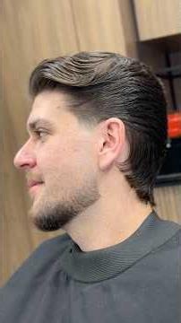 HOW TO DO A SCISSOR CUT WITH A TAPER FADE #barber #fade #taperfade