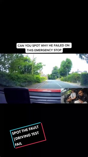 Identifying Driving Test Failures: The Emergency Stop Challenge