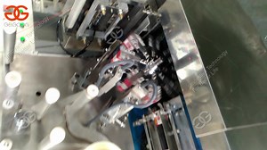 cellophane wrapping machine test video for cigarette