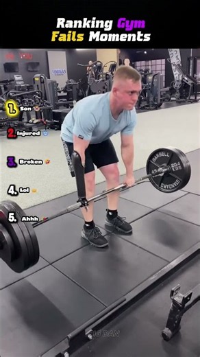 Ranking the Funniest Gym Fails 😂💀