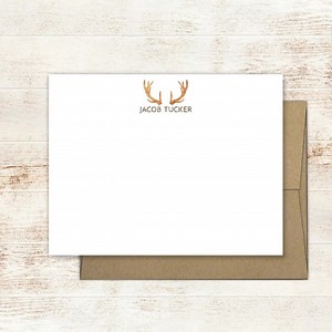 Personalized Couples Thank You Cards, Family Thank You Note Cards, His & Her Initials, Monogram Thank You Stationery Flat Cards, Pick Color - Etsy