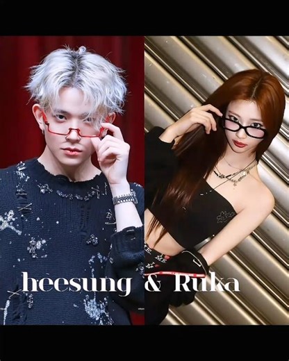 Heesung & Ruka edit ✨ #enhypen #babymonster #heesung #ruka #prity7_edit #shorts