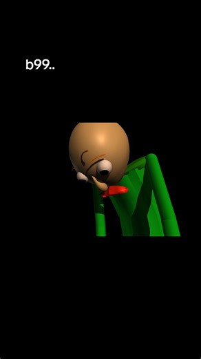 (b99) Prisma 3D animation #baldisbasics #horror