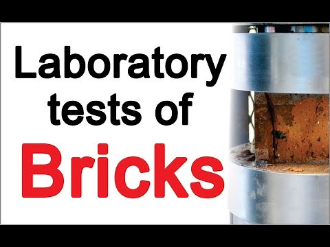 Laboratory tests of bricks, Civil Engineering all subject topics, Building materials lectures, notes
