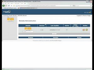 Web Design Tutorial #5: XOOPS - Overview of the Content Management System (CMS) XOOPS