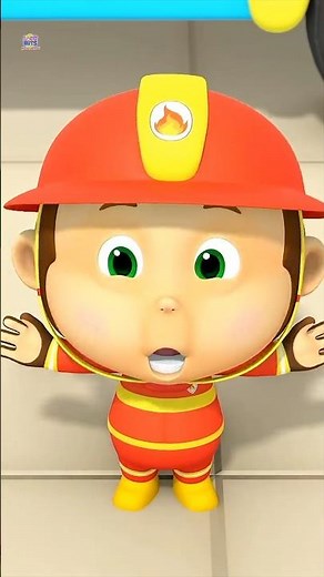 Wheels on the Firetruck, Vehicle Song #nurseryrhymes #kidssongs