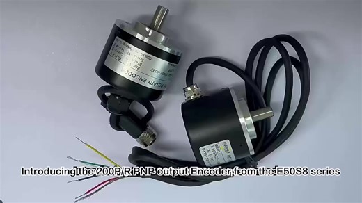 AB Phase E6B2-CWZ5B Incremental Photoelectric Rotary Encoders 200p/r Push-Pull Output High Precision