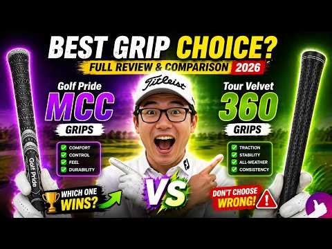GOLF PRIDE MCC VS TOUR VELVET 360 🔥 BEST GOLF GRIP 2026 REVIEW