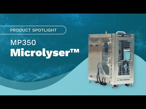 MP350 Microlyser™ | Production Scale Processor for Cell Disruption