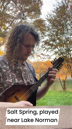 Salt Spring is a classic John Reischman tune - aside from being a delight to play, it was the first body-of-water-based fiddle tune that came to mind. What would you play by the lake? | Nick Cameron Music