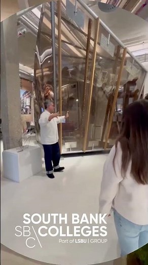Lambeth College’s Art & Design students visited Heatherwick Studio