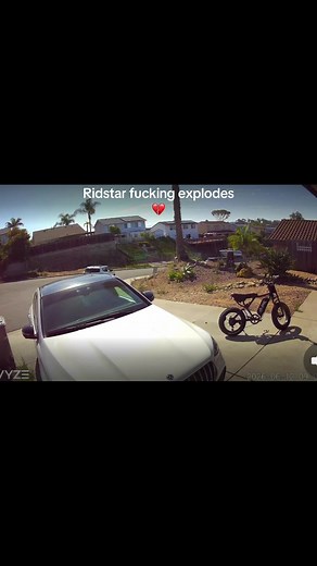 #ridstarq20 #viral #fyp #ebike no more riding💔 | ridstar battery explosion
