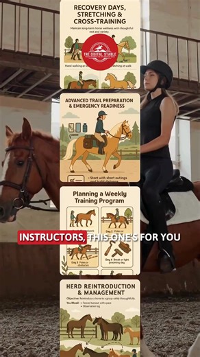 🐎 Instructors — this one’s for you. If you want every riding lesson to feel clear, structured, and professional, you don’t need more effort — you need the right system. 🐎 The Digital Stable gives you ready-made worksheets, visual posters, and structured lessons so teaching becomes easier, smoother, and more consistent. ✨ What changes immediately: ✅ Lessons feel organized and intentional ✅ Visual materials make explanations faster ✅ Less stress before and during lessons ✅ No guesswork — just cl