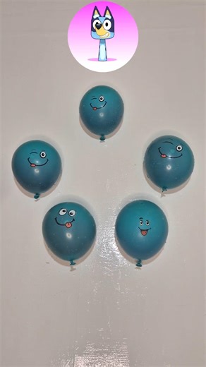 bursting Teal Gradient Balloon Pop: Discovering Colorful water Orbeez Surprises Inside