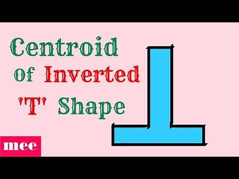 Centroid of inverted T shape