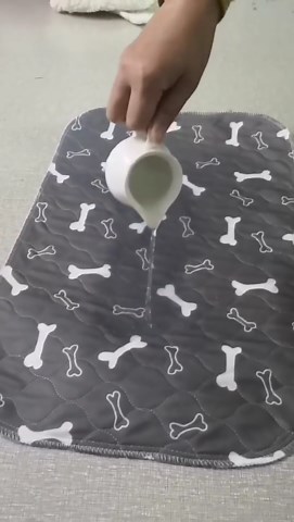 Dog Pee Pads with Pheromones, 2026 Upgraded Stylish Washable Reusable 4-Layer Leak Proof Super Absorbent Dog Training Pads for a Cleaner Home (2PCS Gray, XS: 11.8" × 11.8")