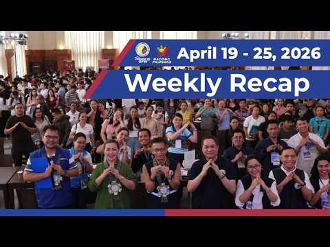 Weekly Recap | April 19 - 25, 2026