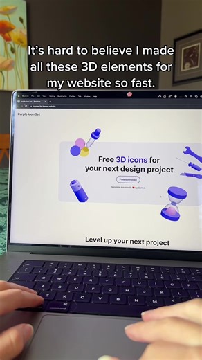 Free 3D Elements for Websites: Spline Library