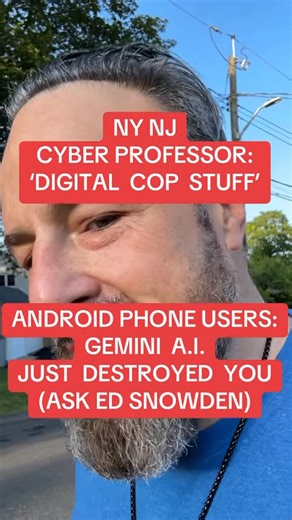 DrBrian PIprofessor on Instagram: "Keep an eye out as Google Gemini ISNT your friend #fyp #cybersecurity #android #google #gemini #ai #safety"
