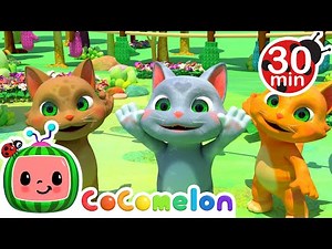 Three Little Kittens and More! | CoComelon Furry Friends | Animals for Kids