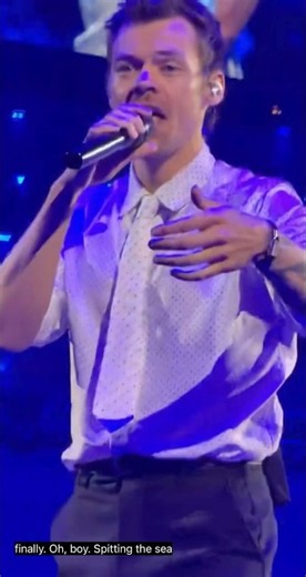 Harry Styles performing Aperture on stage in New York City - August 26, 2026