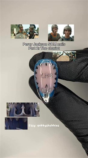 Gabby's Hobbies on Instagram: "Percy Jackson Sea of Monsters nails part 2/10: the chariot 🌊🔱 . . . #percyjackson #percyjacksonandtheolympians #pjo #pjofandom #percyjacksonfanart"