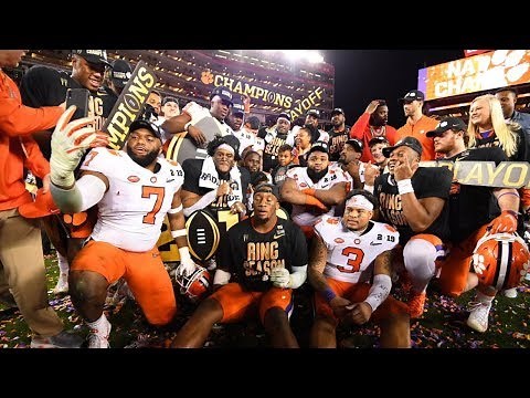 Clemson Tigers 2018-19 National Championship Season Highlights