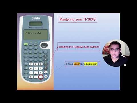 How to Use your TI 30XS Calculator