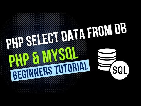 07 Get and Show Data from Database using PHP | PHP & MYSQL Tutorial | Tagalog